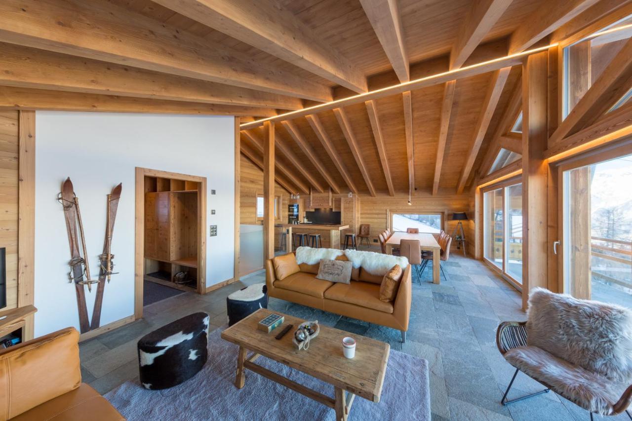 Oak Tree Chalet - on the ski slope - luxury! Nendaz Eksteriør bilde